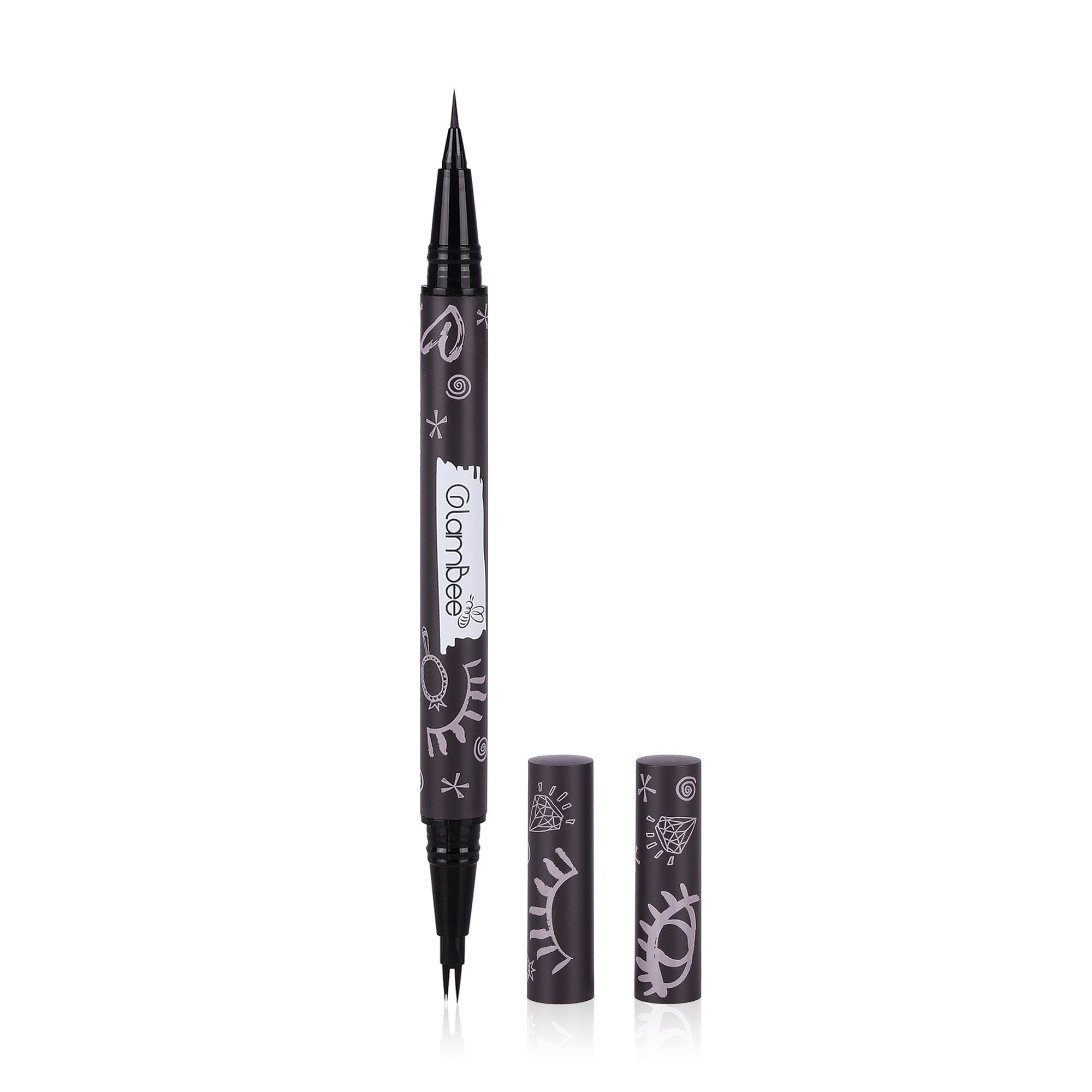 Маркер для очей та брів GlamBee Eyes &amp; Brows Complex Long-Lasting Makeup, 0.7 г
